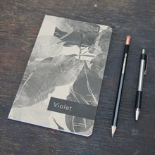 Load image into Gallery viewer, Personalized Printed Notebook, Tropical Leaves